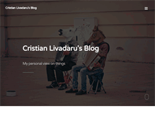 Tablet Screenshot of cristian.livadaru.net